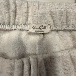 Brandy Melville Light Gray Track Joggers